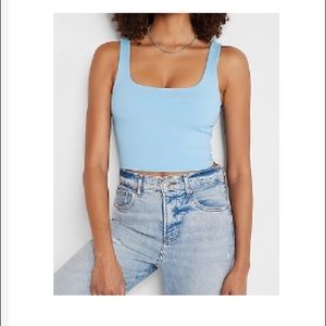 Express Body Contour Ribbed Tank